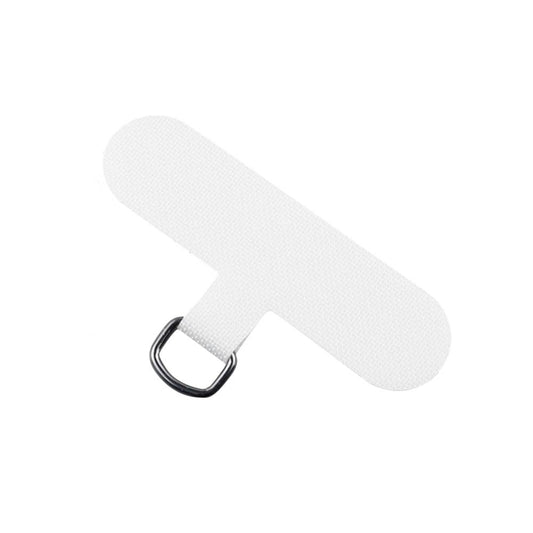 Adaptador de correa para teléfono blanco