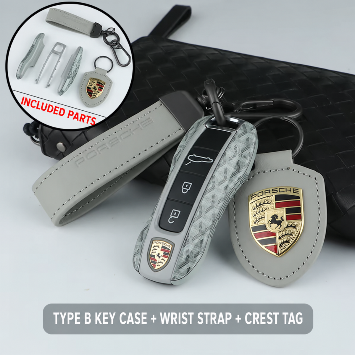 Luxury Car Key Cover-PORSCHE