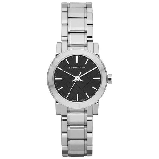 Reloj Burberry negro para mujer de 26 mm