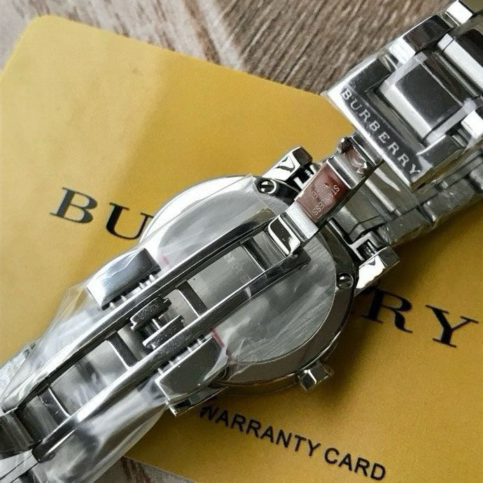 BUR Blush Check Dial Women's Bracelet Watch