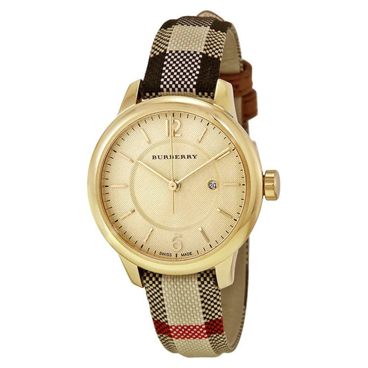 Reloj Burberry The Classic para mujer de 32 mm en oro amarillo