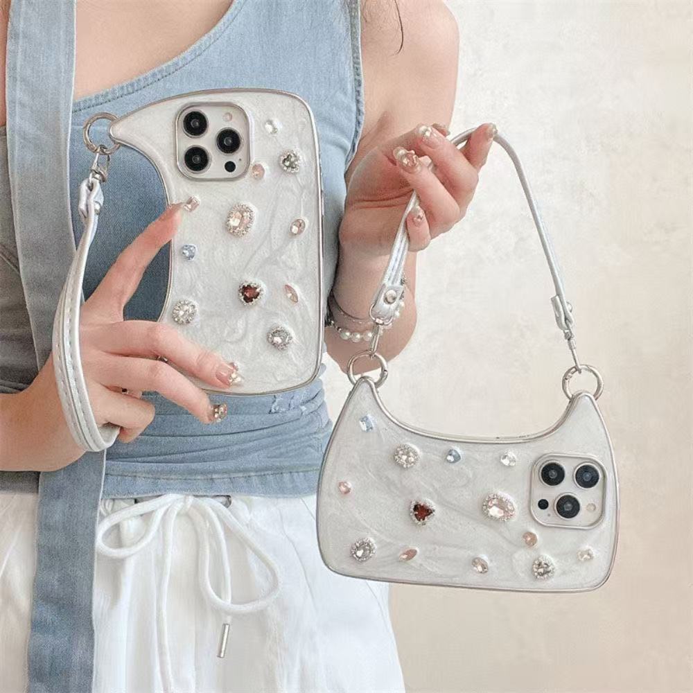 Celeste Jeweled Handbag iPhone Case