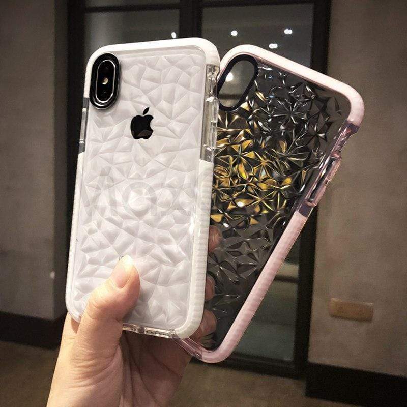 Diamond texturerat iPhonefodral