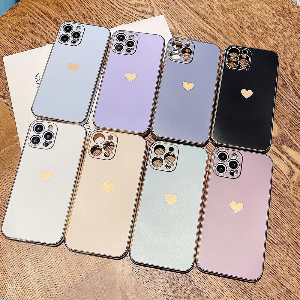 Love Heart Full Cover iPhone Fodral