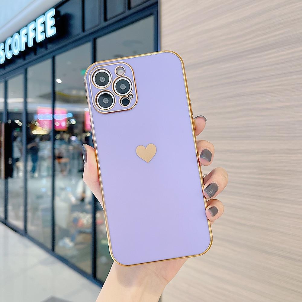 Love Heart Full Cover iPhone Fodral