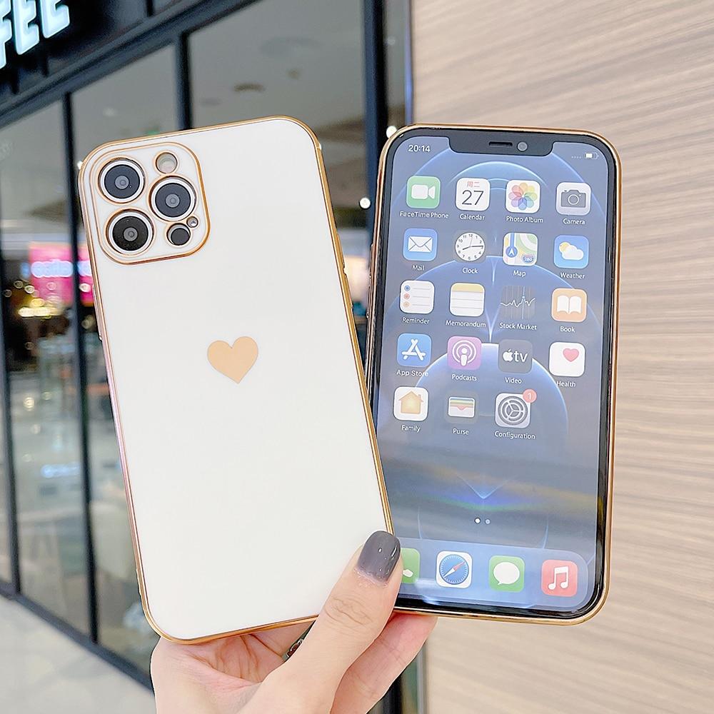 Love Heart Full Cover iPhone Fodral