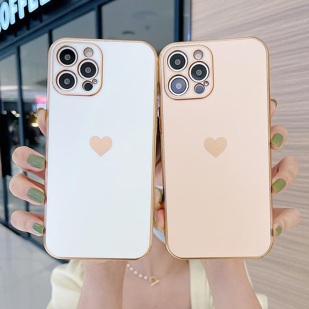 Love Heart Full Cover iPhone Fodral