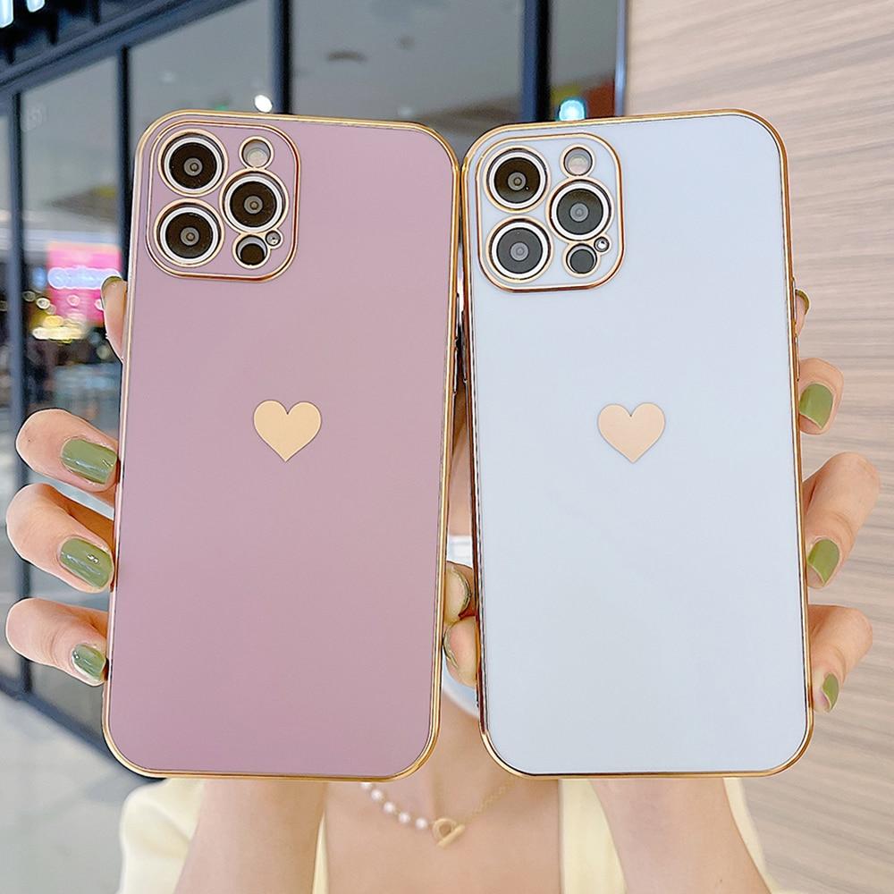 Love Heart Full Cover iPhone Fodral