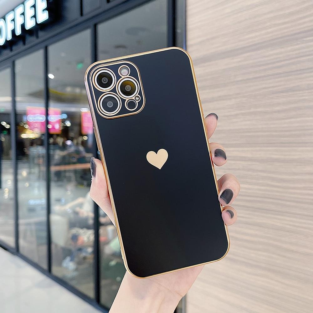 Love Heart Full Cover iPhone Fodral