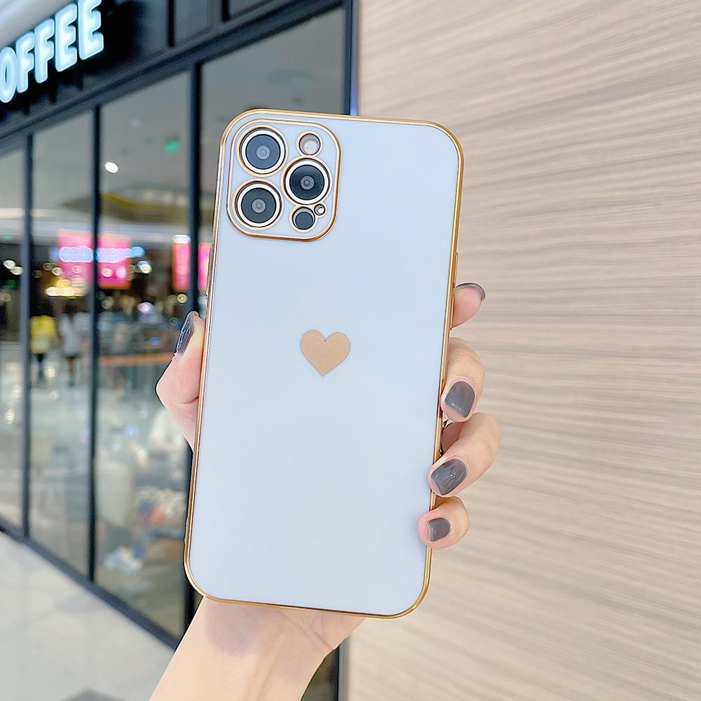 Love Heart Full Cover iPhone Fodral