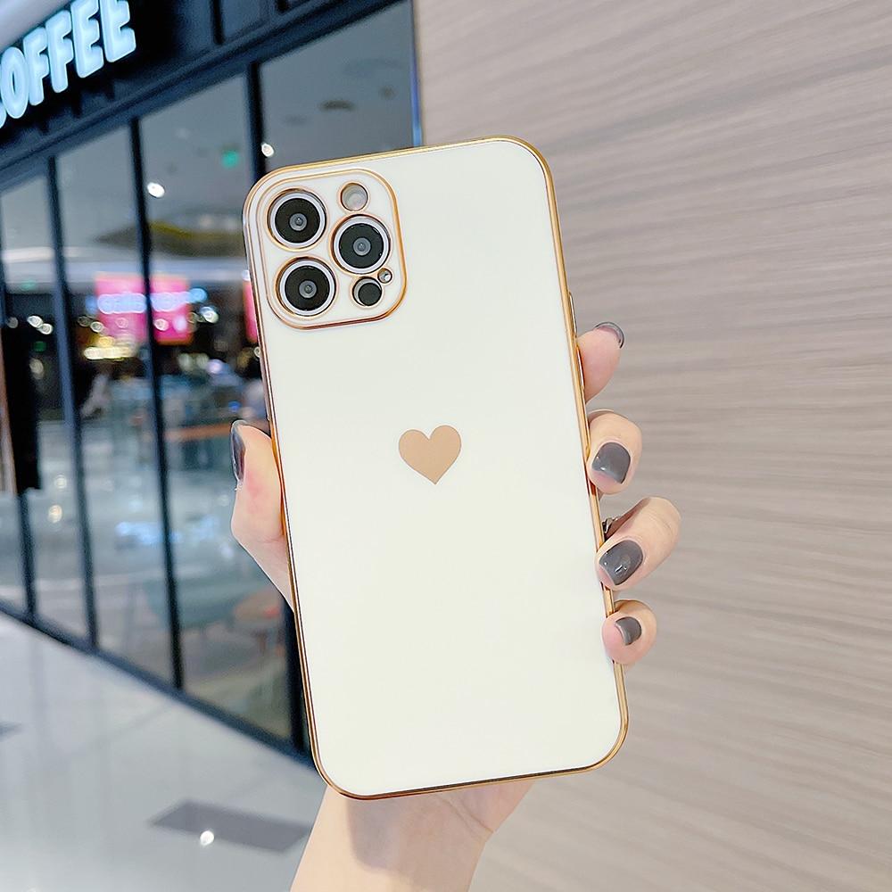 Love Heart Full Cover iPhone Fodral