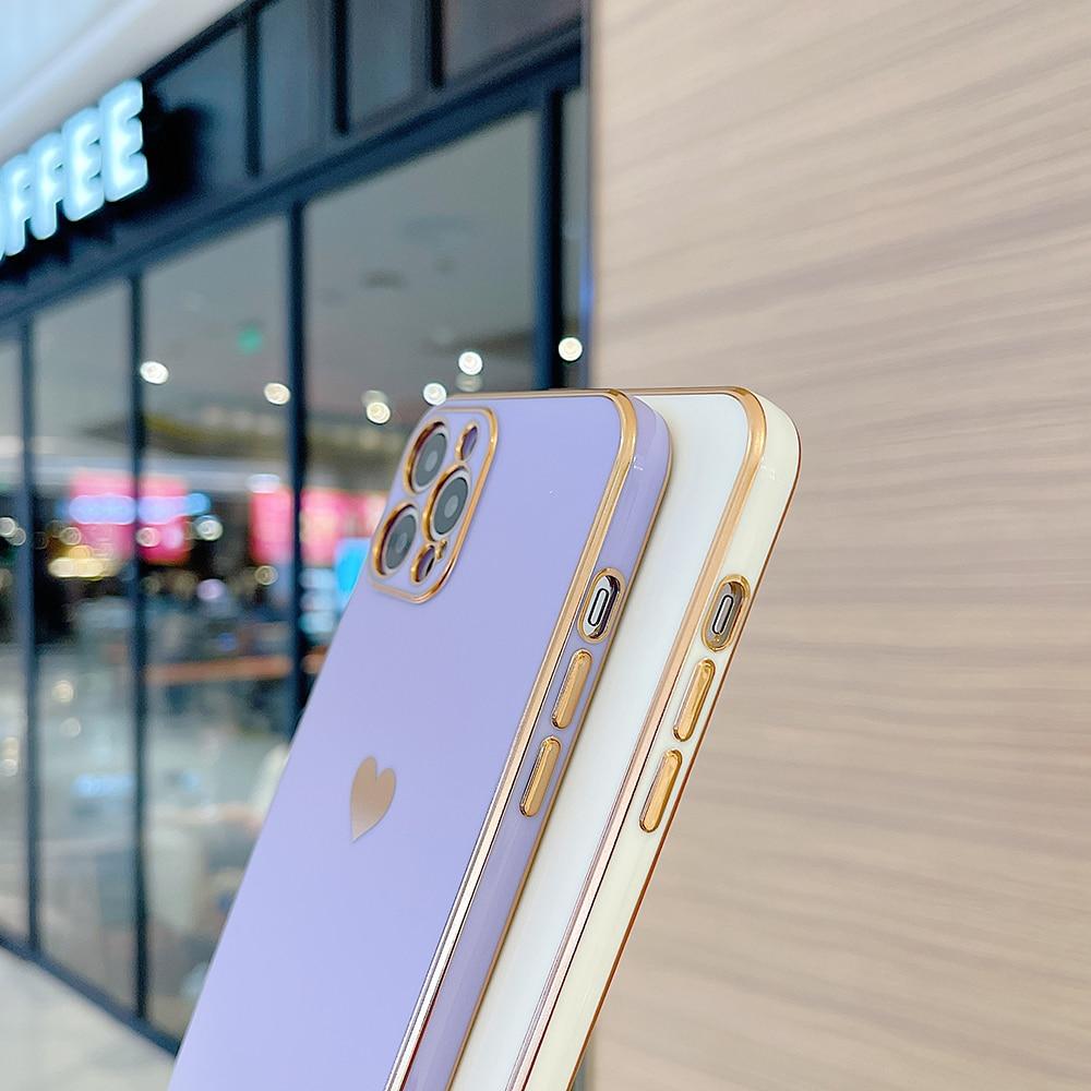 Love Heart Full Cover iPhone Fodral