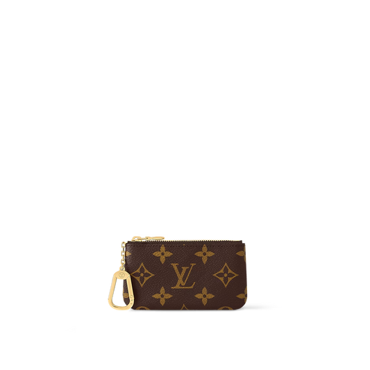 Monogram kompakt dragkedja