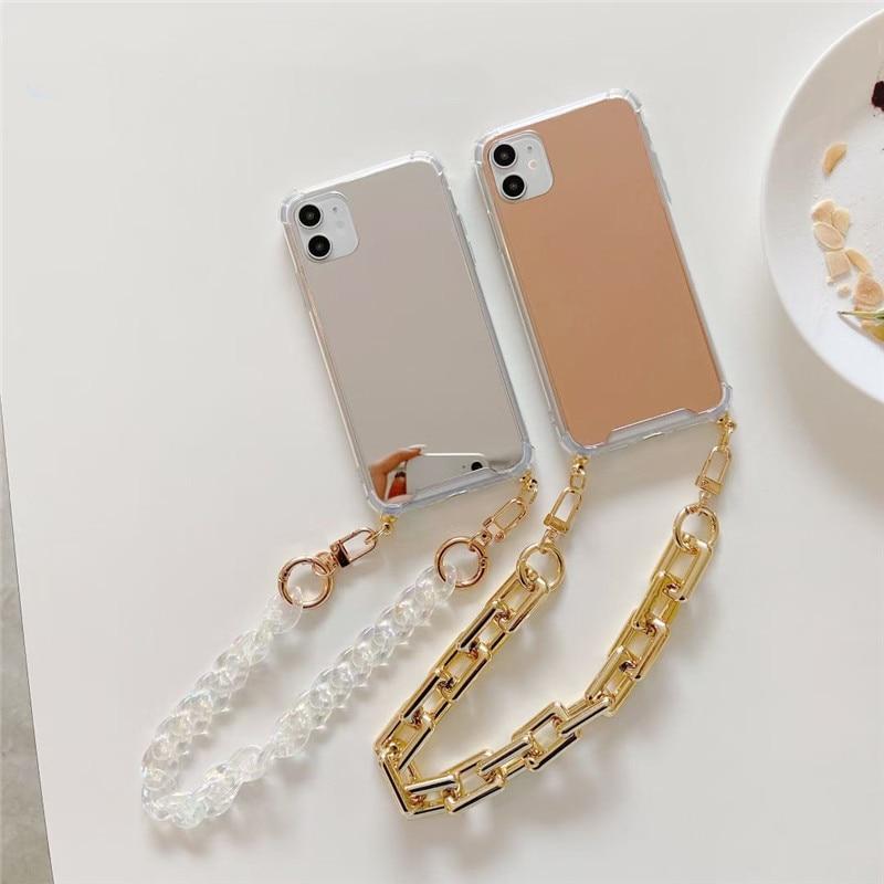 Fashionista Mirror Chain iPhone-fodral