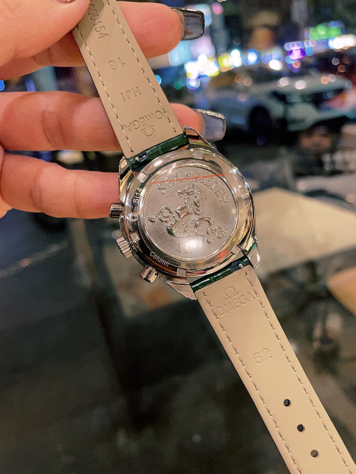 OM Embellished Multi-Dial Strap Watch