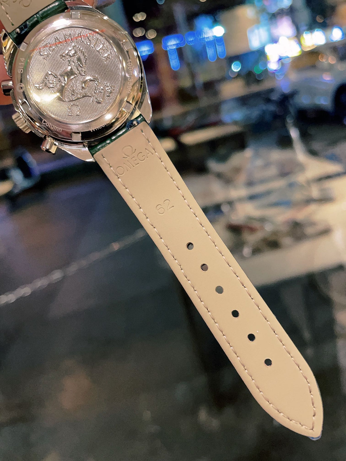 OM Embellished Multi-Dial Strap Watch