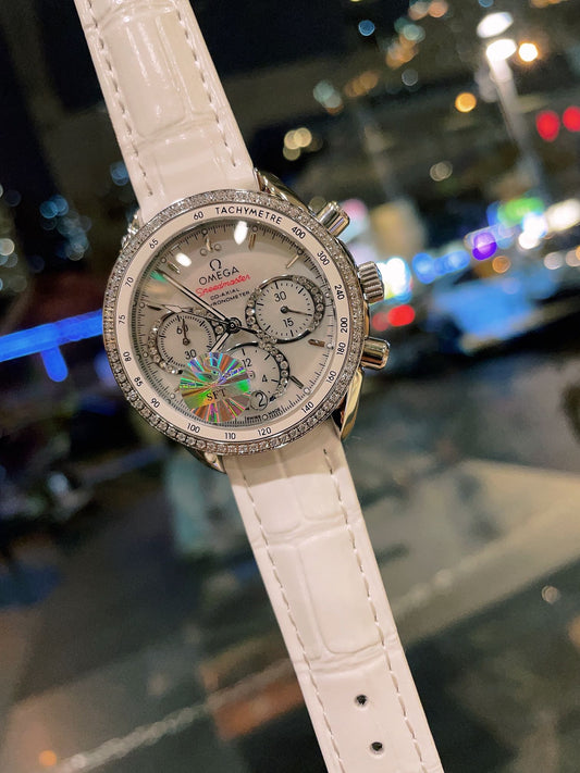 OM Embellished Multi-Dial Strap Watch