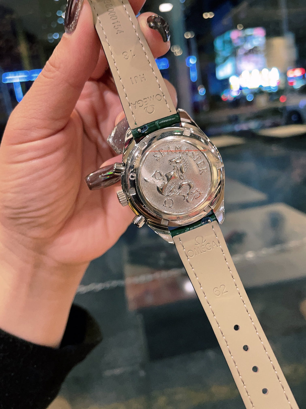 OM Embellished Multi-Dial Strap Watch