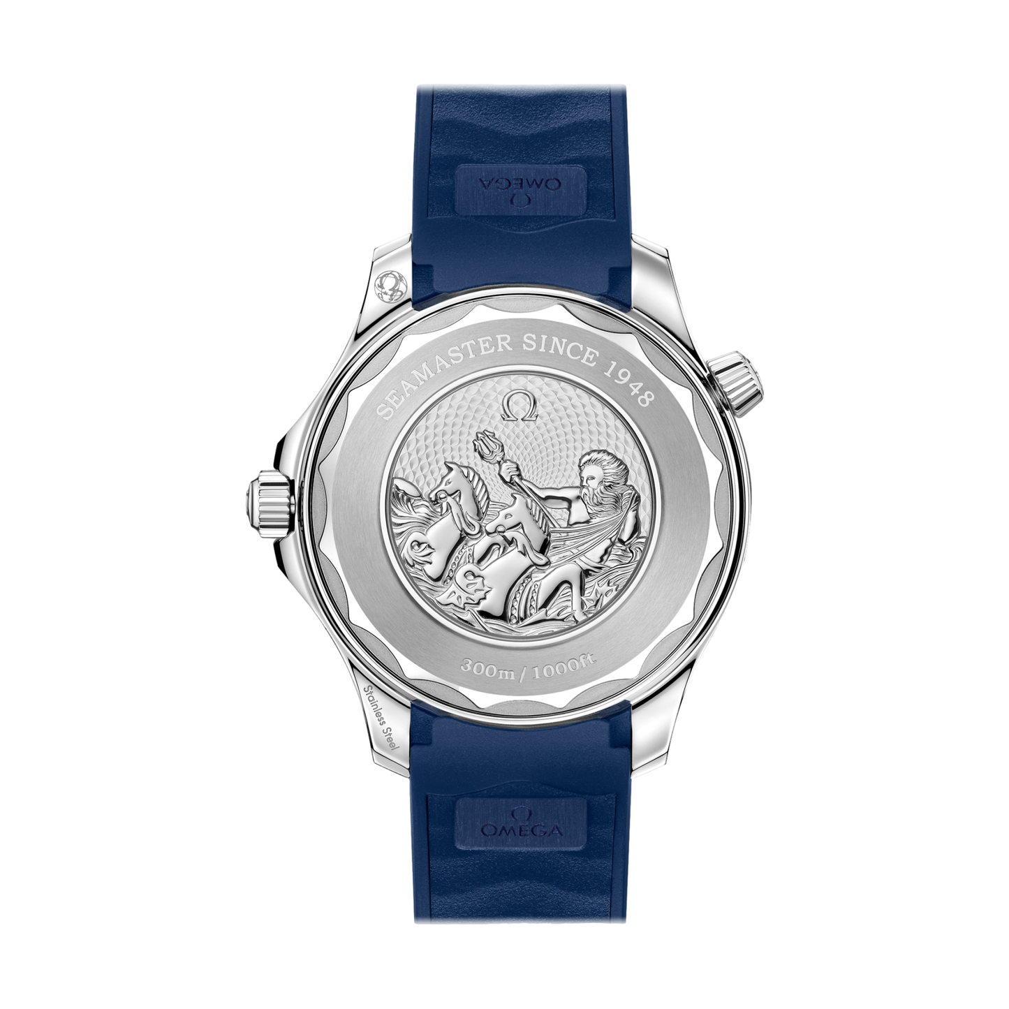 Seamaster Diver 300M 42mm - Summer Blue on Rubber Strap