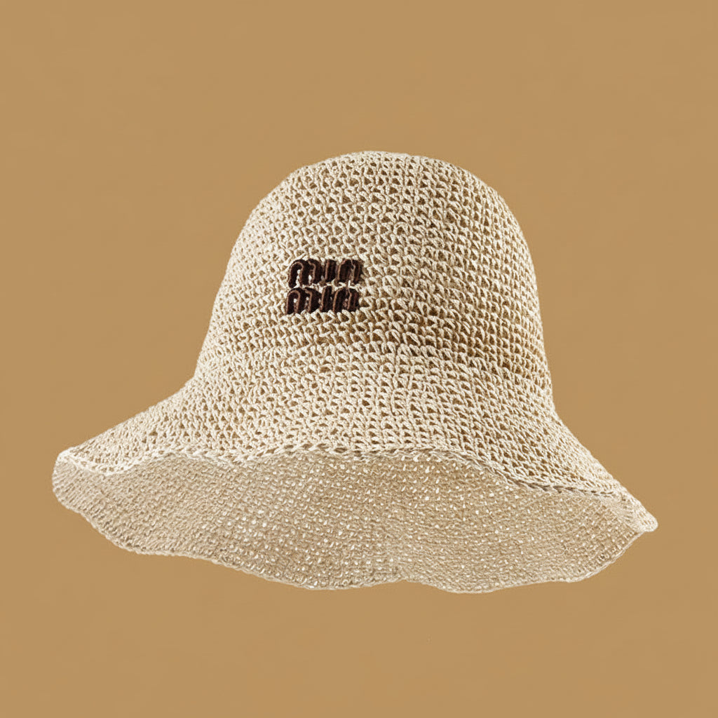 Luxury Woven Bucket Hat
