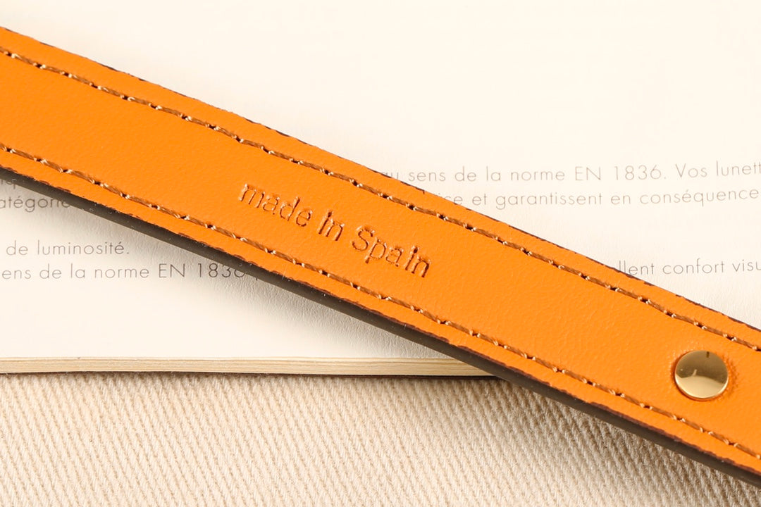 L Patterned Strap Bangle