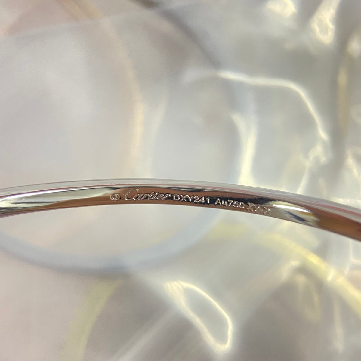CA Sparkling Row Bangle