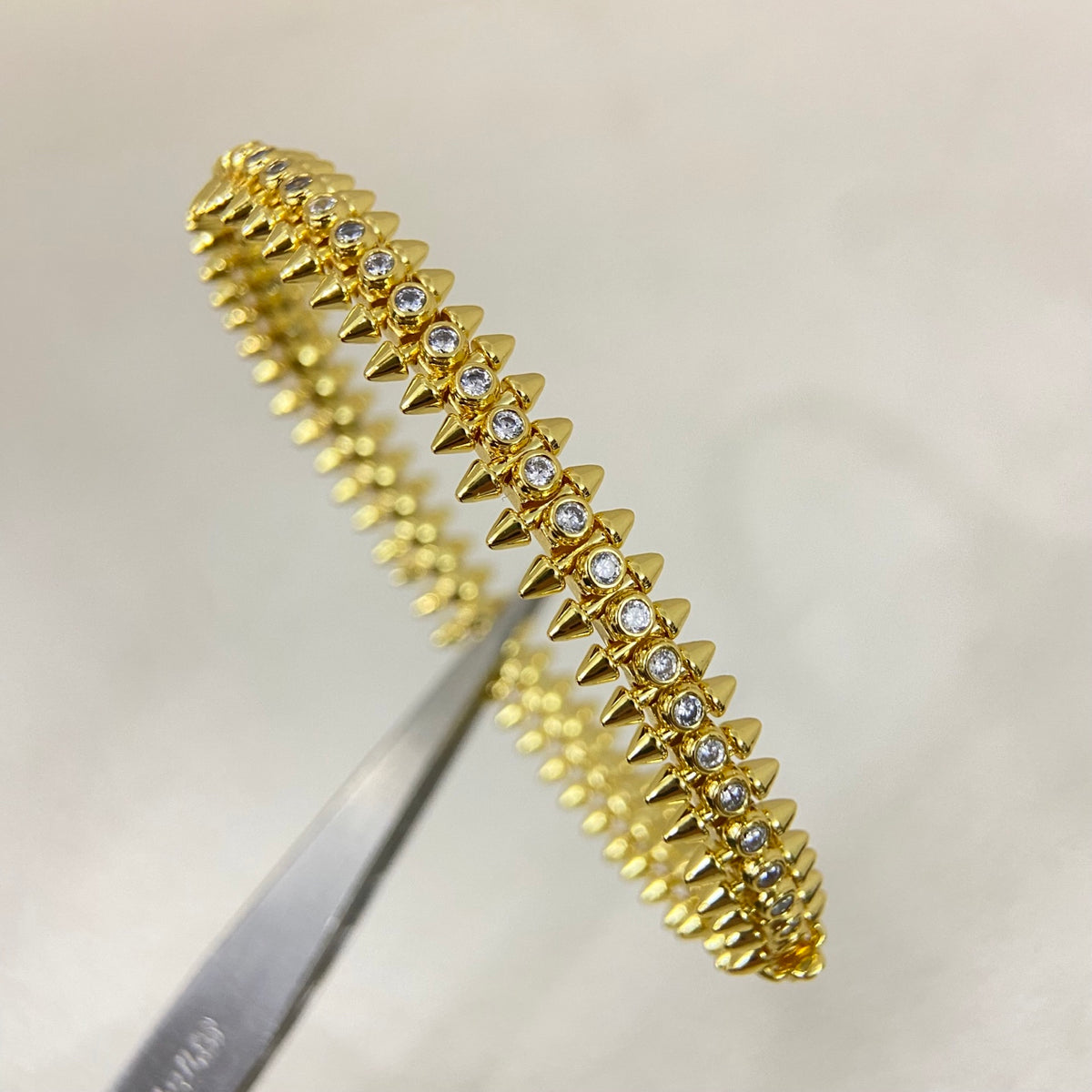 CA Sparkling Stud Bangle