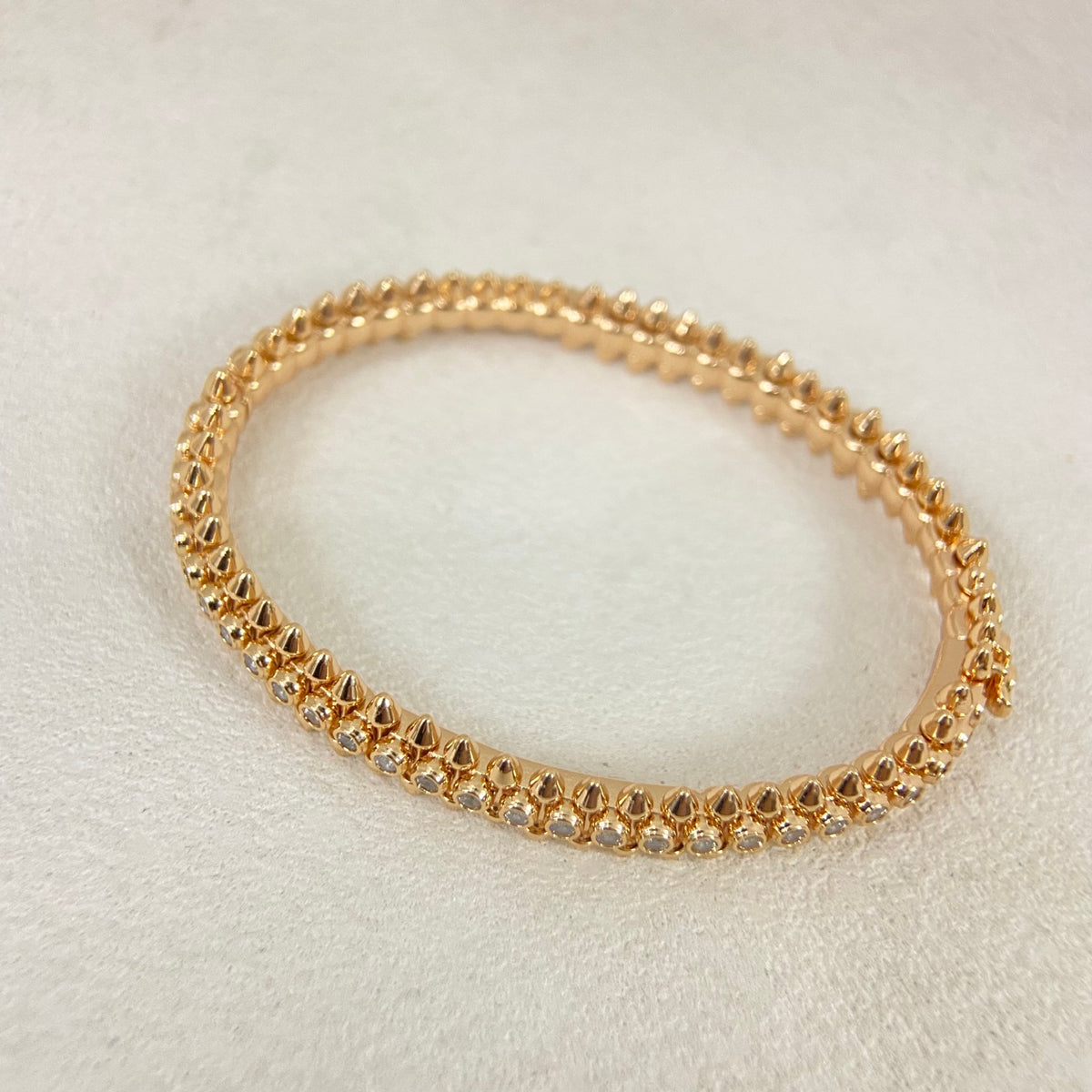 CA Sparkling Stud Bangle