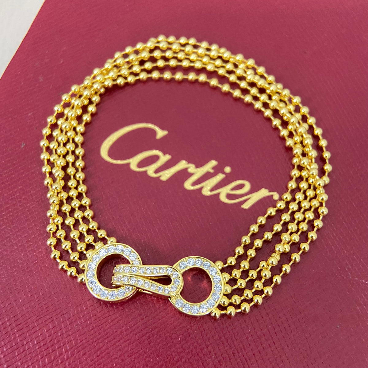 CA Horseshoe Link Bracelet