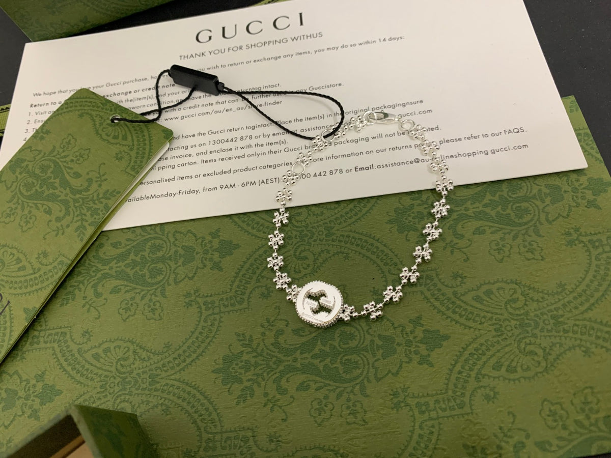 GU Snowflake Charm Bracelet
