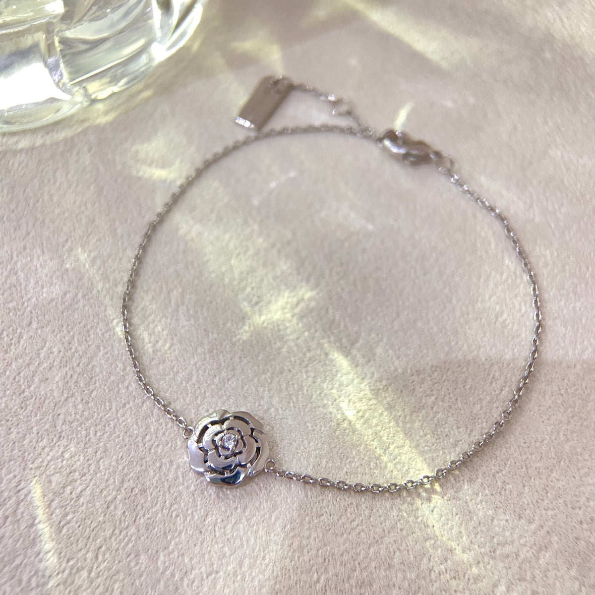 C Camellia Charm Bracelet